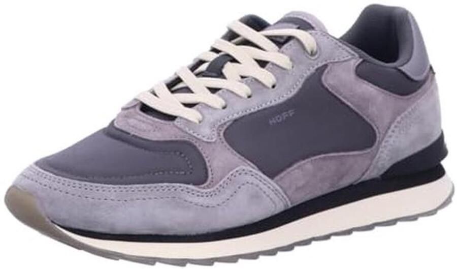Dames Sneakers in Elegante Grijs Tinten met Shiny Hak