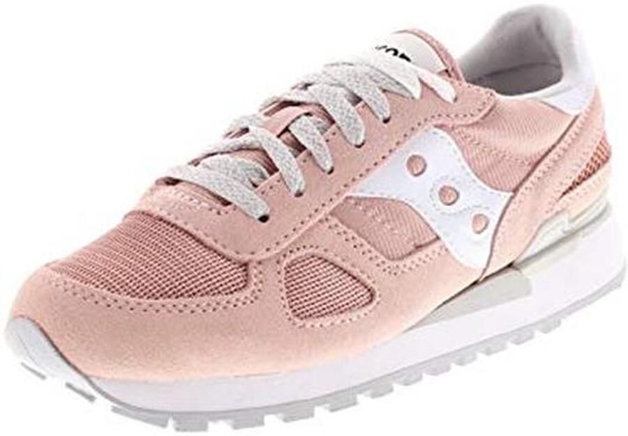 Dames Sneakers in Grijs en Oranje