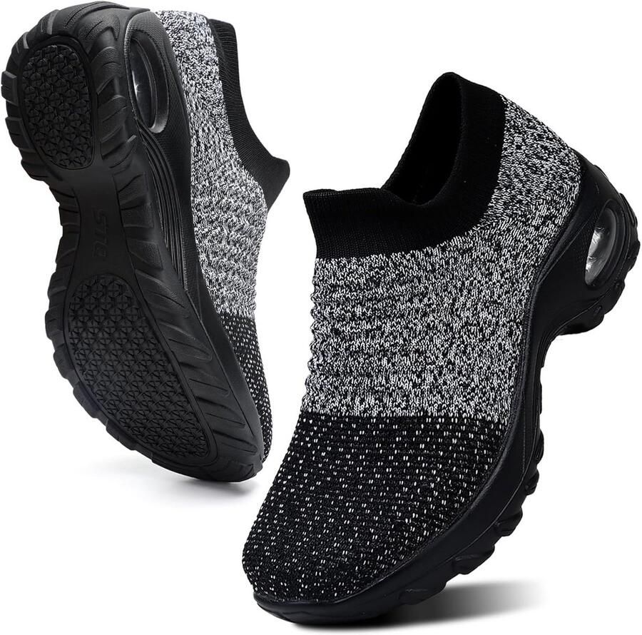 Dames Sneakers Instappers Lichtgewicht Comfortabele Wandelschoenen