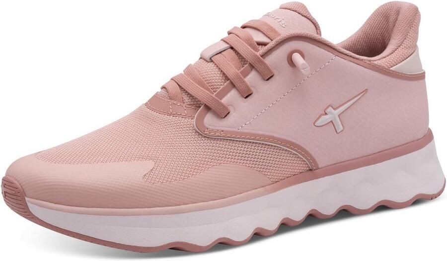 Dames lage sneakers met ademend mesh en snelsluiting