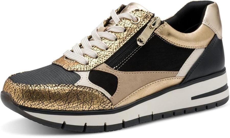 Dames Sneakers Laag Wit Zwart Comfortabele Casual Schoenen