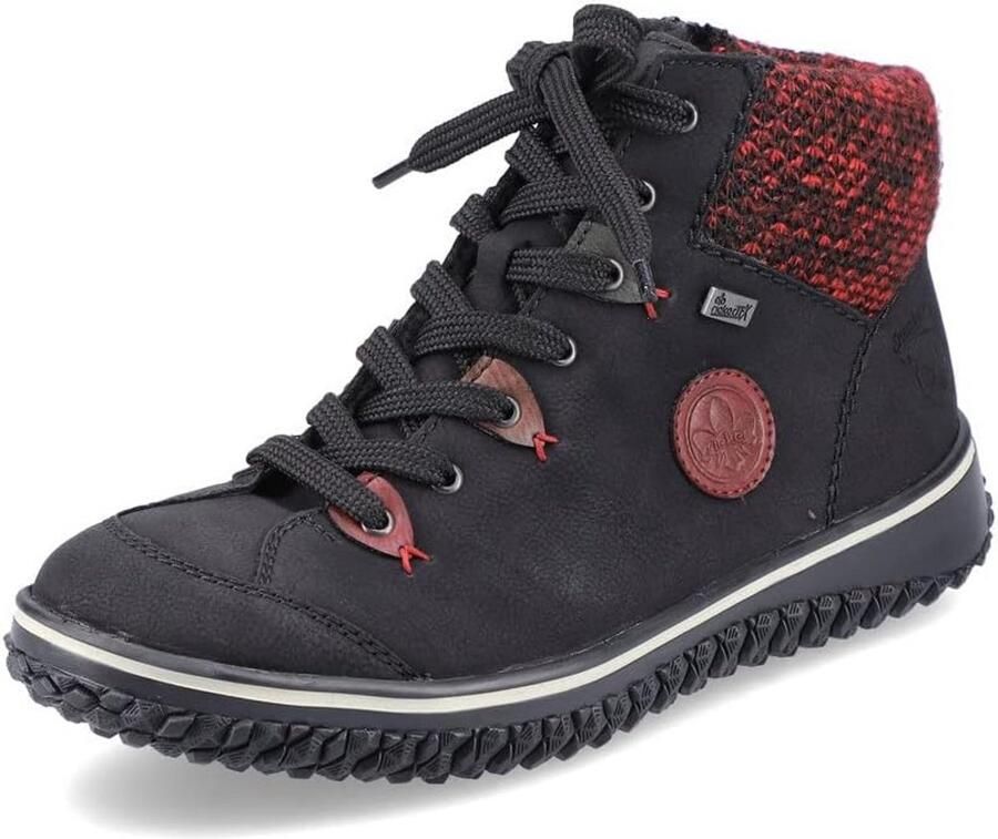 Dames Sneakers Laag Blauw Waterafstotend Comfortabele Veterschoenen