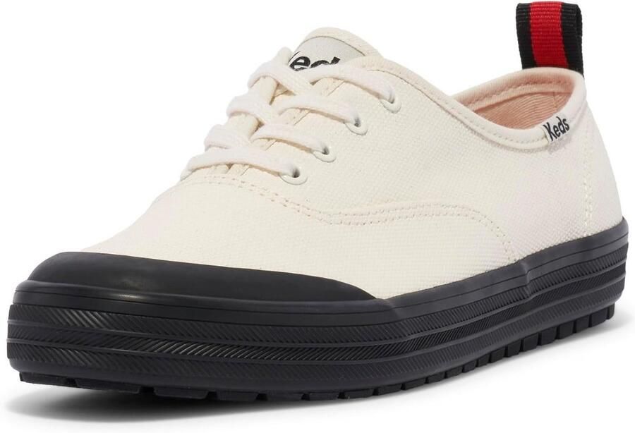 Dames Sneakers Lage Schoenen Casual Stijl Spatbestendig Canvas 39.5 EU Wit Zwart
