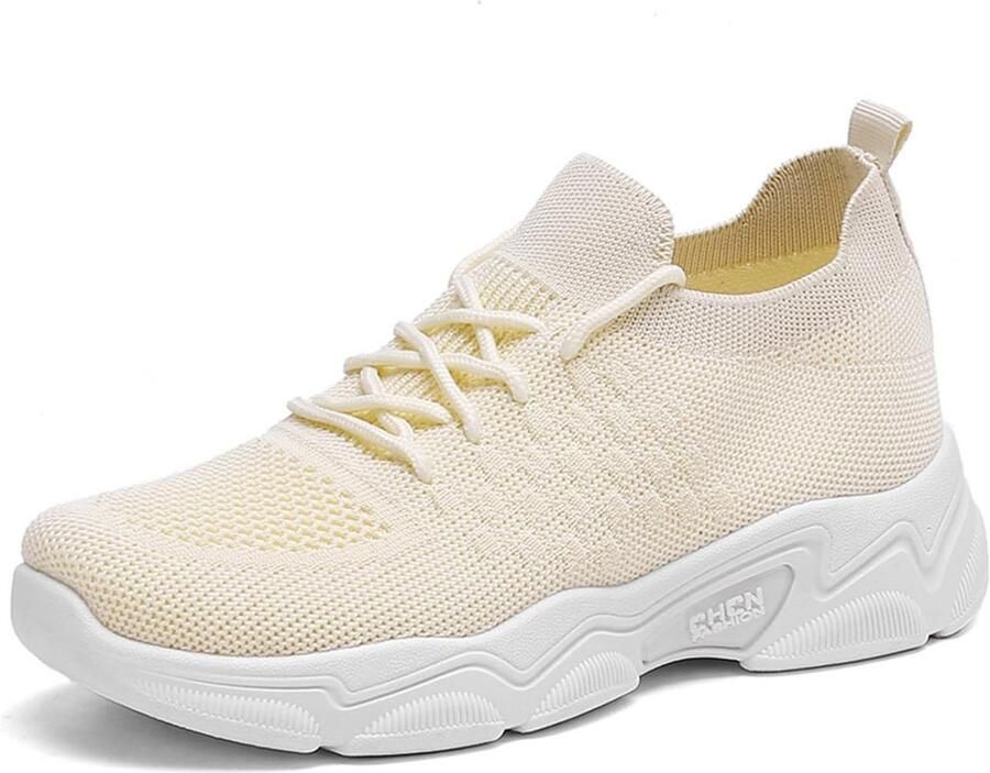 Dames Sneakers Lichtgewicht Ademend Mesh Sportschoenen Casual Wandelen en Hardlopen