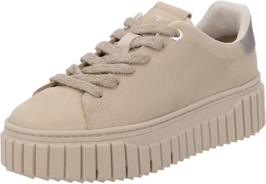 Dames Sneakers Low met Veel Wit Oppervlak