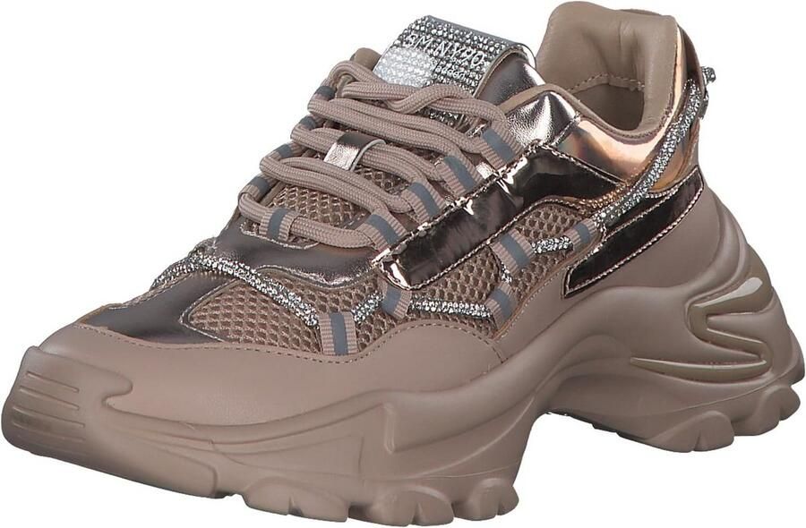 Dames Sneakers met Dikke Zool en Sportief Design