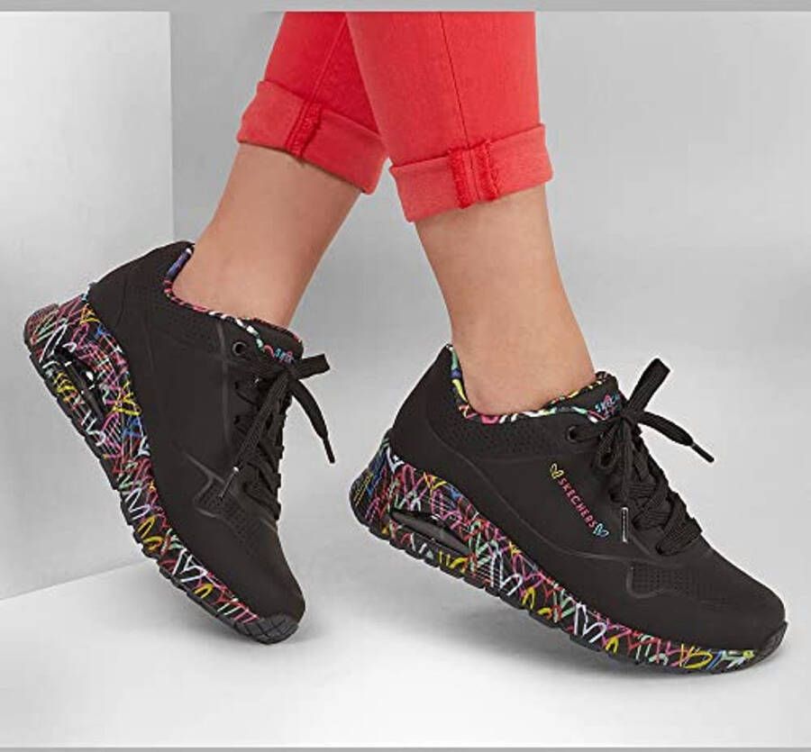 Dames Sneakers met Hartontwerp en Air-Cooled Memory Foam