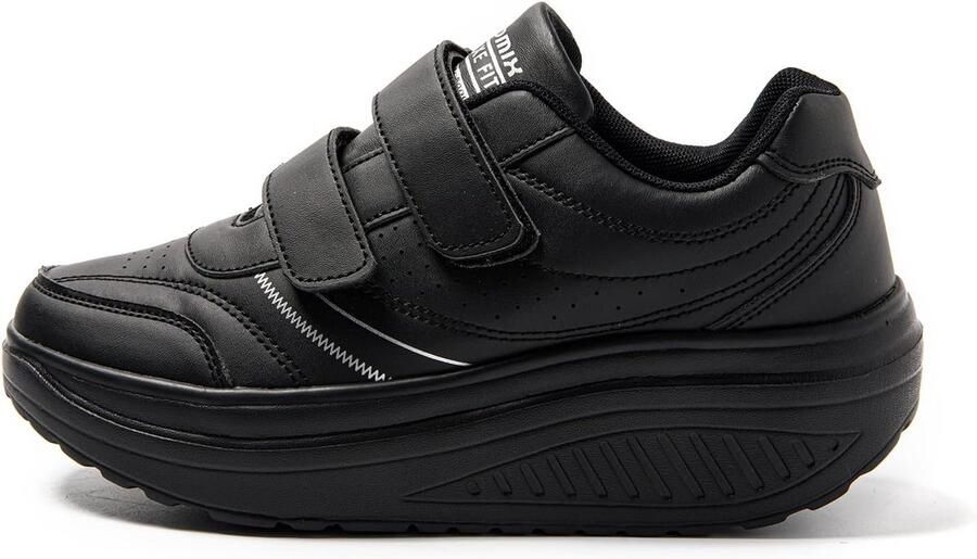 Comfortabele Platform Sneakers en Sportschoenen met Rocker Zool voor Fitness en Dagelijks Gebruik