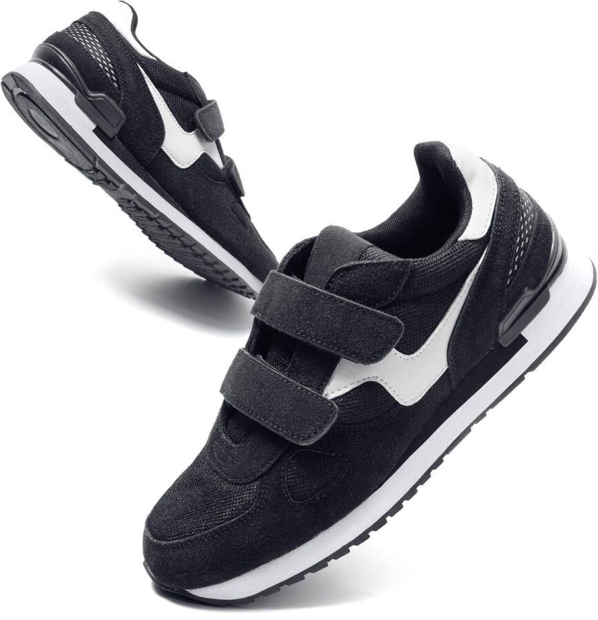 Dames Sneakers met Klittenband Comfortabele Casual Sportschoenen voor Gym en Fitness