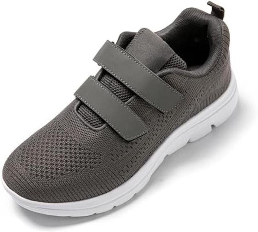 Dames Sneakers met Klittenband Comfortabele Casual Sportschoenen voor Gymnastiek en Fitness