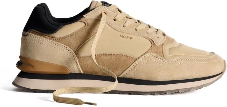 Dames Sneakers Leer Velours Kaki Zwart Comfortabele Casual Schoenen