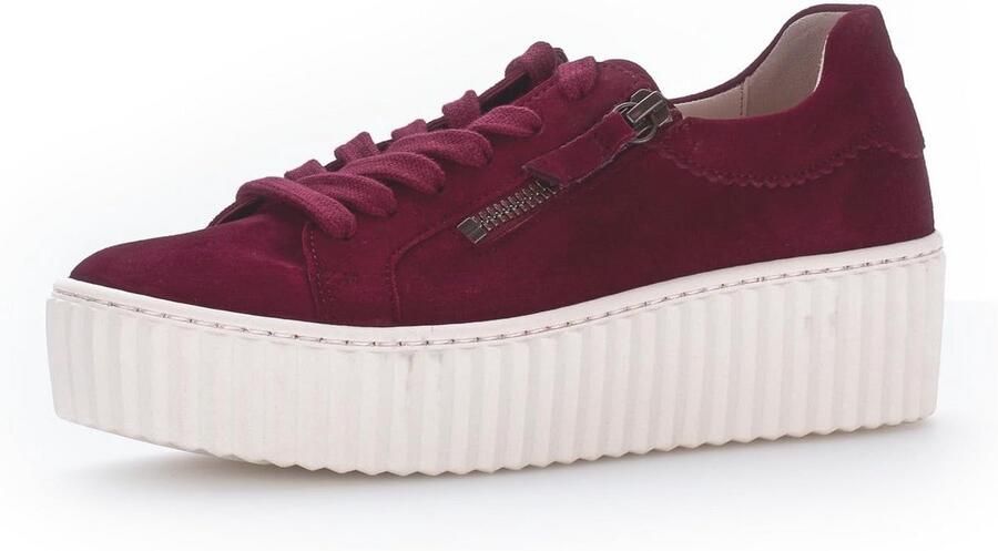 Dames Sneakers met Luipaardprint en Plateauzolen Trendy Lage Top Veterschoenen