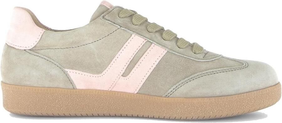 Dames Sneakers Met Uitneembaar Voetbed Comfortabele Veterschoenen