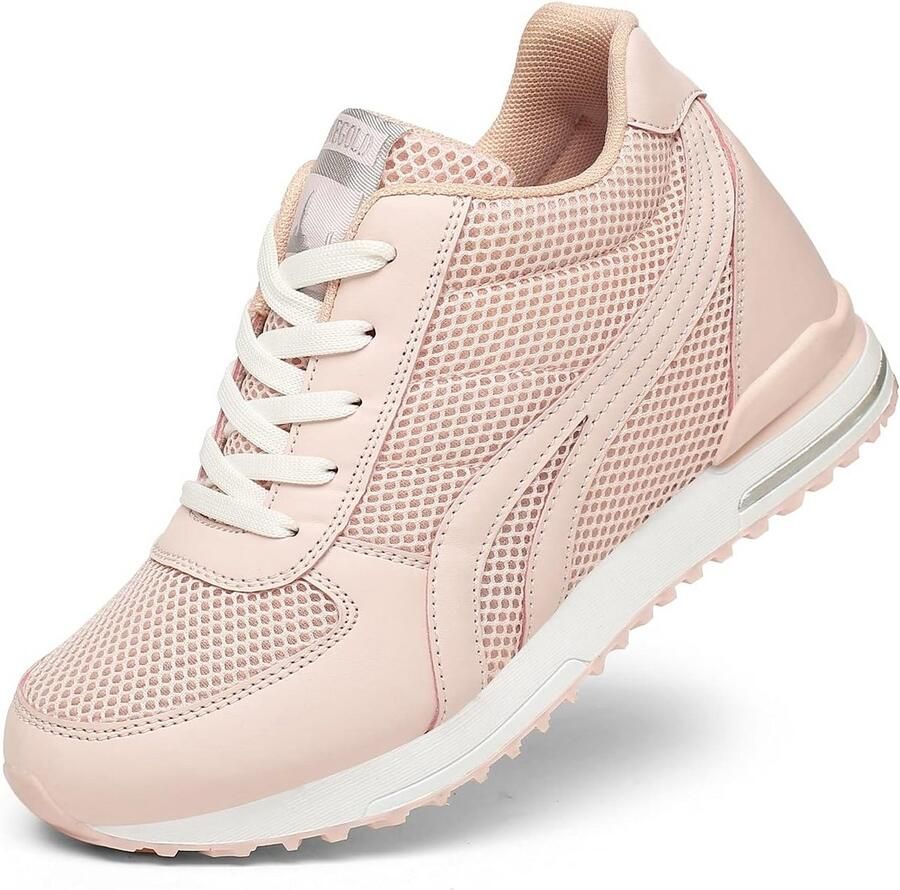 Dames Sneakers met Sleehak Comfortabele Sportschoenen voor Fitness en Reizen