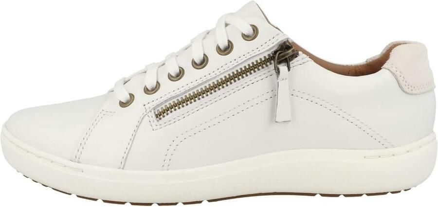 Comfortabele Leren Dames Sneakers met Vetersluiting Tijdloos Design