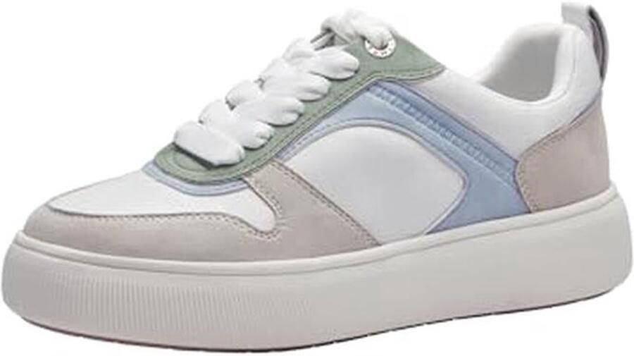 Dames Sneakers met Wit Oppervlak en Veel Ruimte voor Fantasie