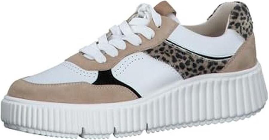 Dames Sneakers met Witte Accenten Comfortabele en Modieuze Schoenen