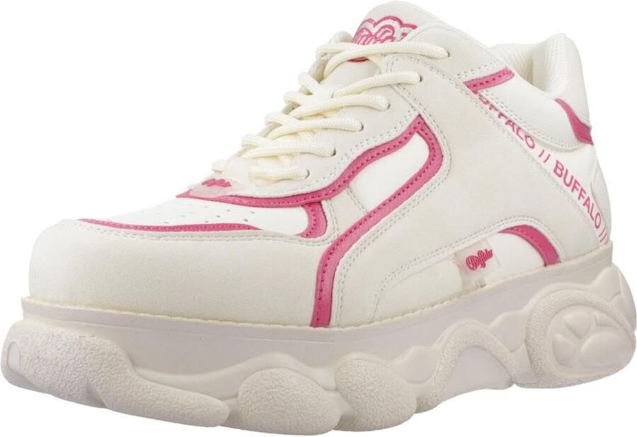 Dames Sneakers Platform Schoenen Dagelijks Gebruik Traagschuim Voetbed Chunky Zool Wit Roze