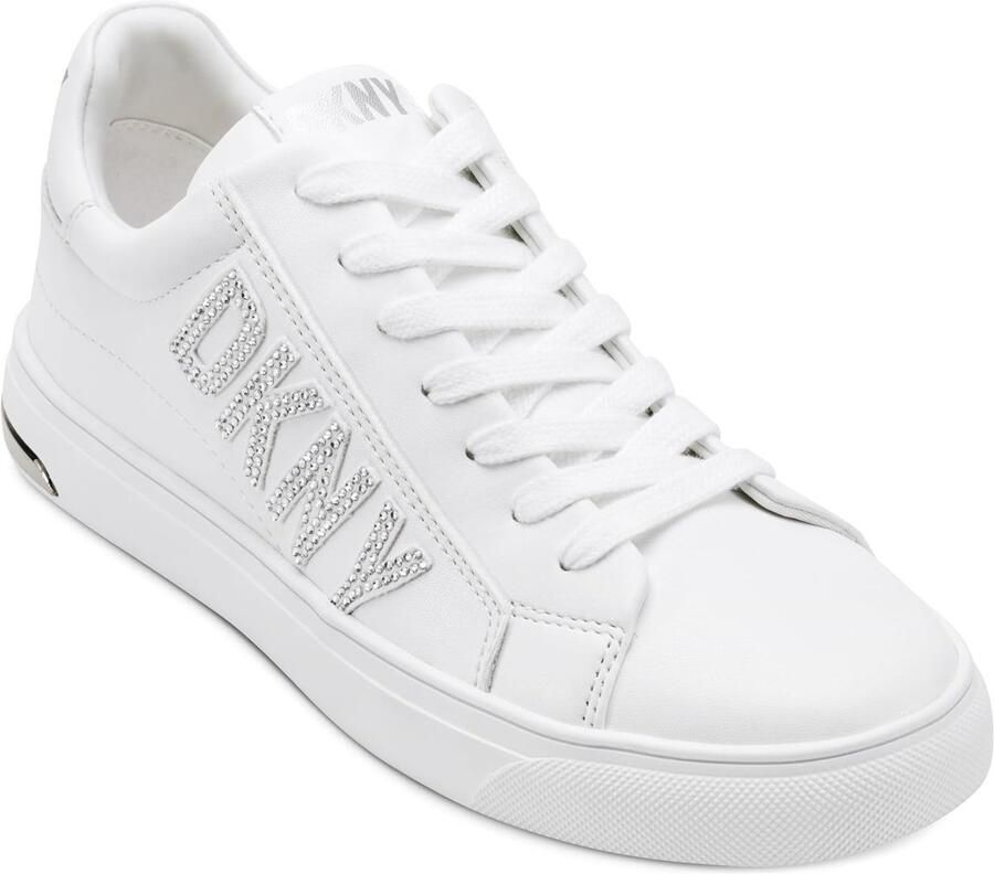 Dames Sneakers Stijlvolle Schoenen Dagelijks Gebruik Gedecoreerd met Kristallen Wit