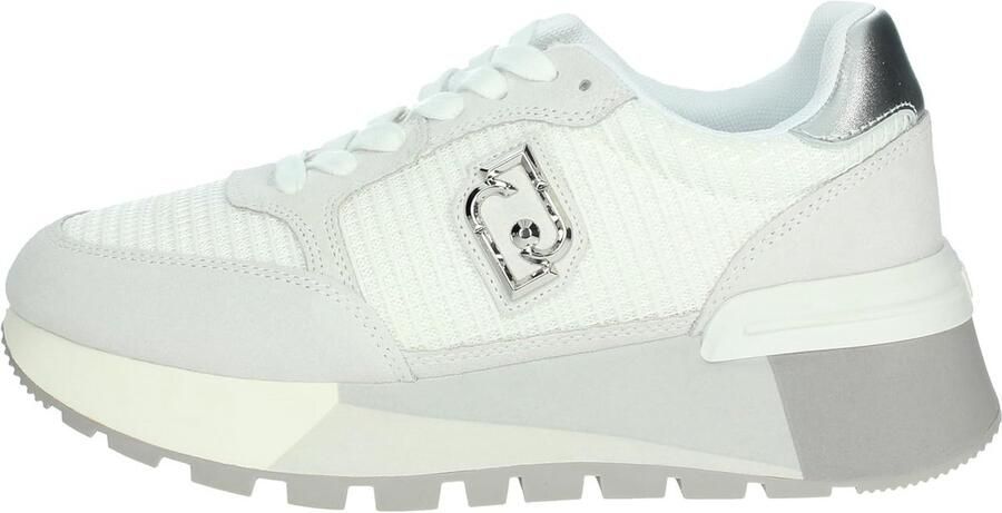 Dames Sneakers Suède en Leer Wit of Lichtblauw Comfortabele Vrijetijdsschoenen