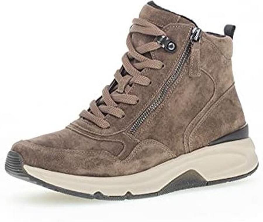 Dames Enkellaarzen Comfortabele Combat Laarzen met Verwisselbaar Voetbed