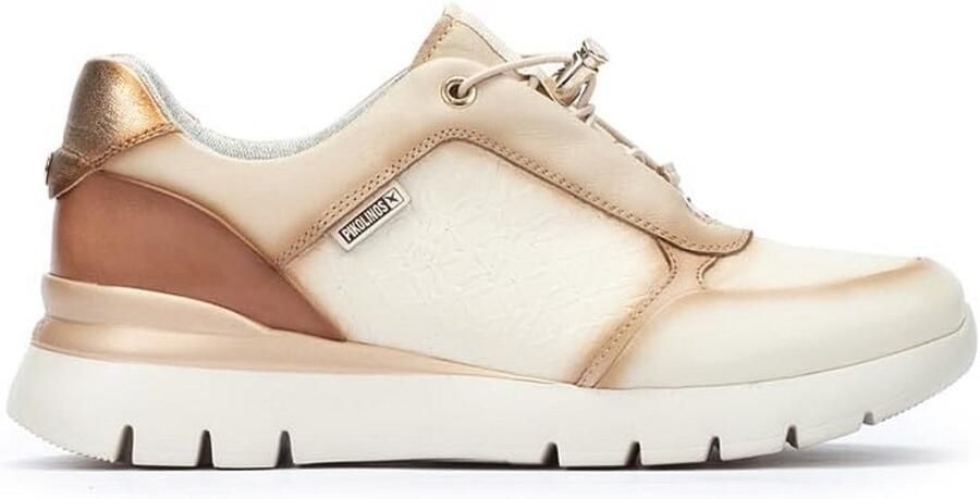 Dames Sneakers van Leer Comfortabele Casual Schoenen