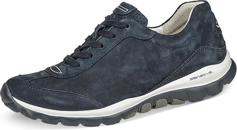 Dames Sneakers van Leer met Comfort Voetbed Normale Breedte