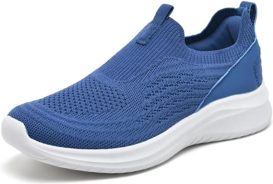 Dames Sneakers Wandelschoenen Ademend Lichtgewicht Slip-On Mesh Sportschoenen