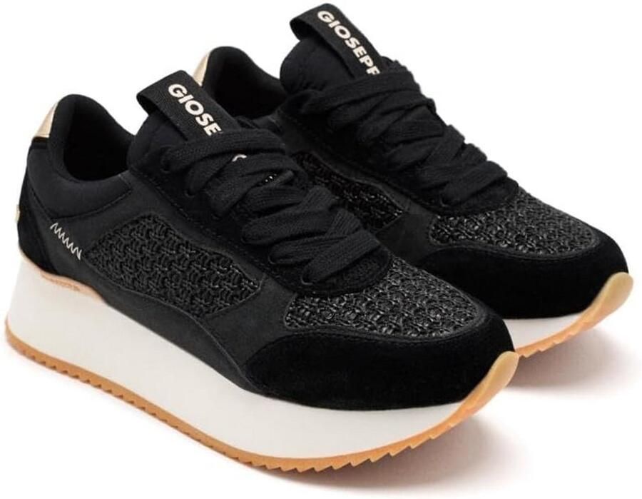 Dames Sneakers Wit Met Textuur Details En Uitneembare Zool