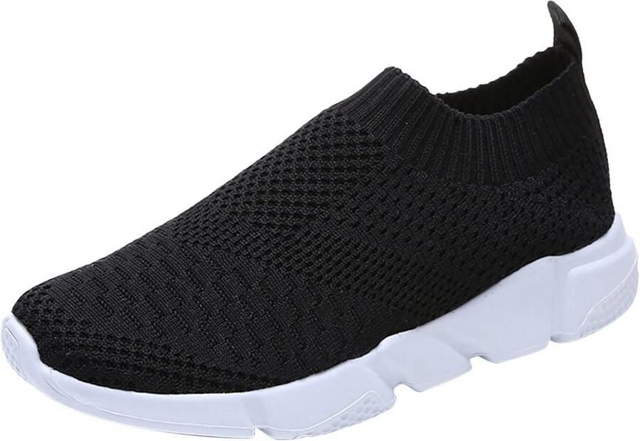 Dames Sneakers Zonder Veters Ademend Lichtgewicht Hardloopschoenen voor Fitness