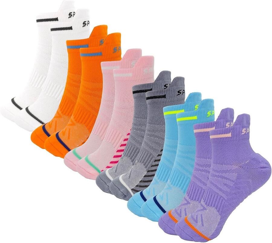 Dames Sneakersokken Ademende Sportsokken voor Tennis en Sport