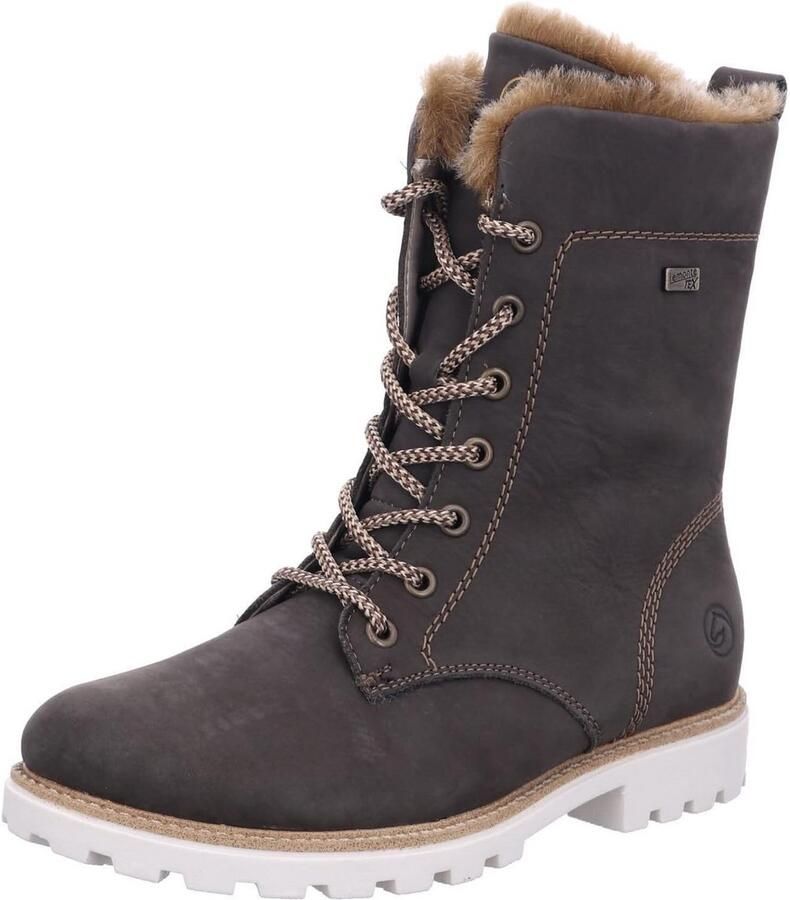 Dames Sneeuw Laarzen met Veters en Ritssluiting Comfortabel en Warm