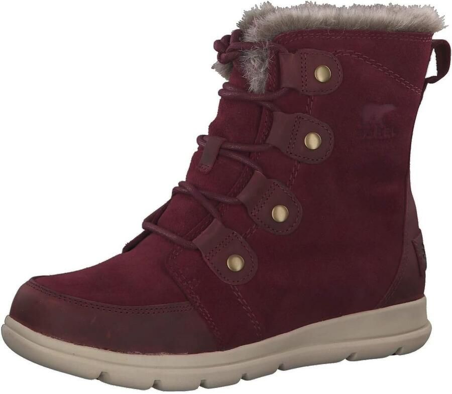 Dames sneeuwlaarzen waterdicht wandelschoenen zwart