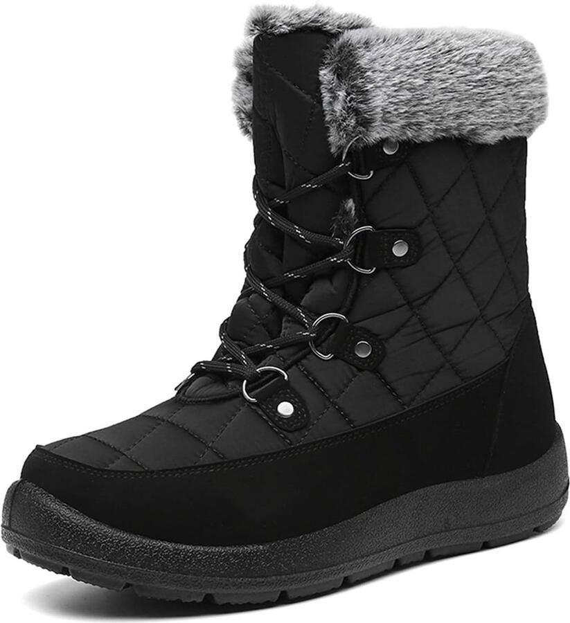 Dames Sneeuwlaarzen Waterdichte Ademende en Comfortabele Winterschoenen met Antislip Zool en Thermische Voering Voor Outdoor Acties