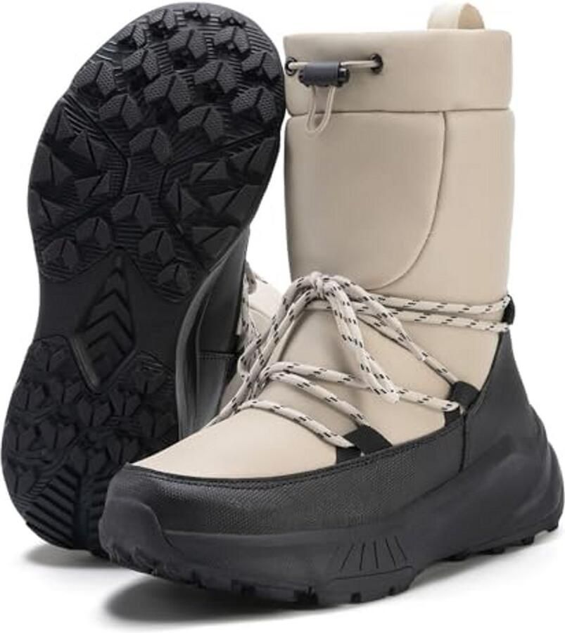 Dames sneeuwlaarzen waterdichte halfhoge laarzen voor winter