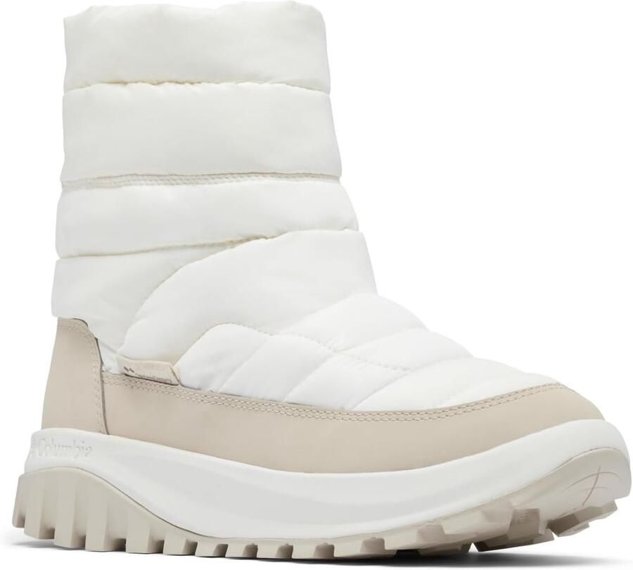 Dames Sneeuwlaarzen Winterse Schoenen Wandelen in Sneeuw Waterdichte Buitenkant Middelhoge Schacht