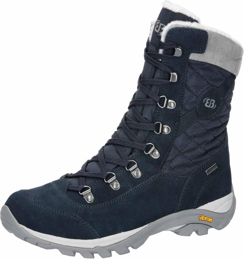 Dames Snowboots Waterdicht Suède en Nylon Warme Voering