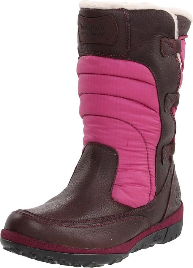 Dames Snowboots Winterlaarzen Sneeuw Wandelen Waterdicht Leer Middelhoge Schacht
