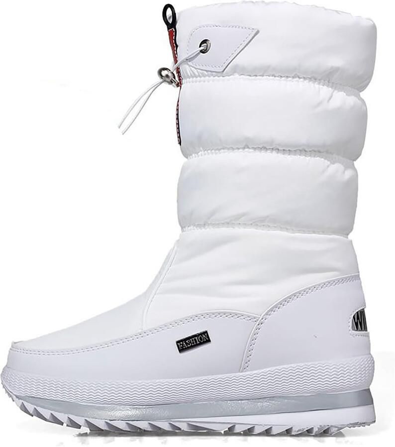 Dames Snowboots Winterlaarzen Warmte en Grip Verstevigde Zolen Hakhoogte Effen Kleur