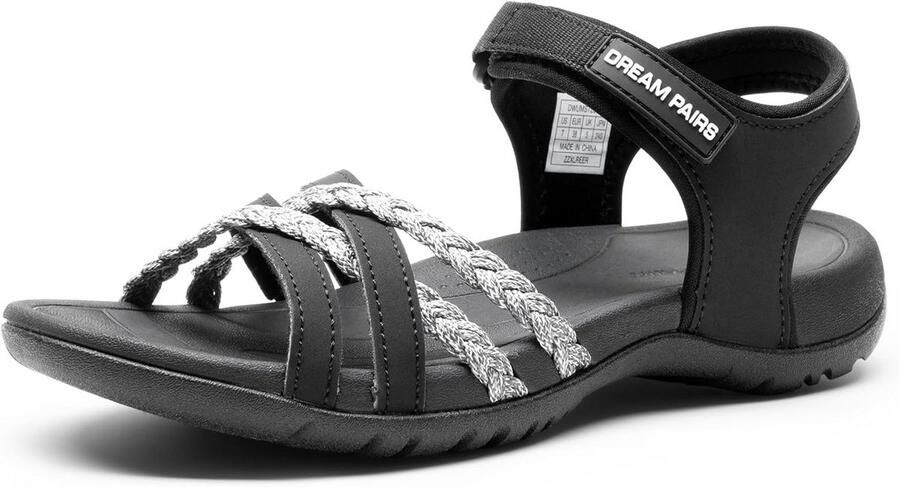 Dames Sportsandalen Met Verstelbare Bandjes en Comfortabele Demping