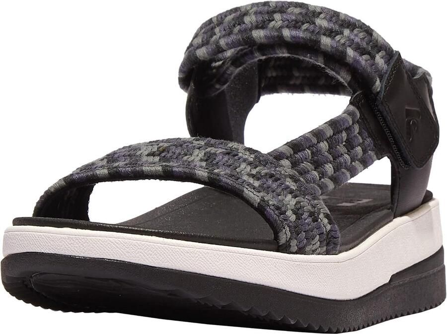 Dames Sportieve Athleisure Sandalen met Microwobbleboard Zool