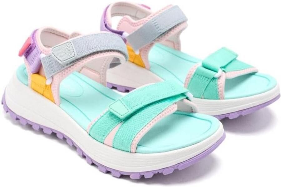 Dames Sportsandaal met Plateauzool en Verstelbare Sluitingen