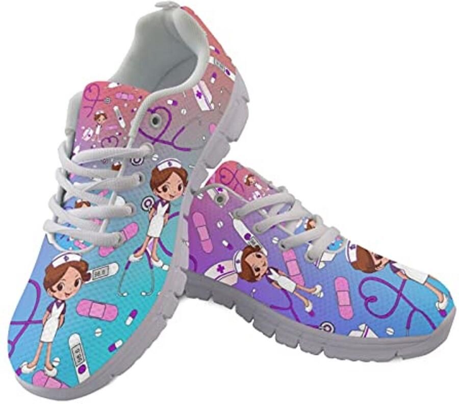 Dames Sportschoenen Ademend Casual Sneakers voor Hardlopen en Outdoor Activiteiten