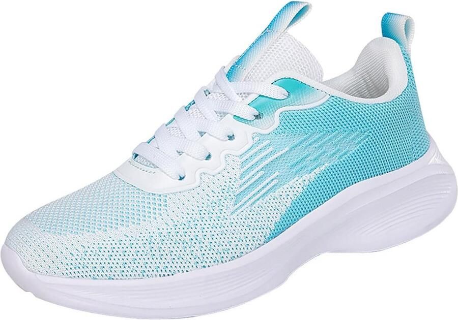 Dames Sportschoenen Ademend Lichtgewicht Mesh Kleurverloop Hardloopschoenen