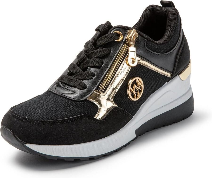 Dames Sportschoenen Ademend Lichtgewicht Plateau Sneaker voor Hardlopen en Gym