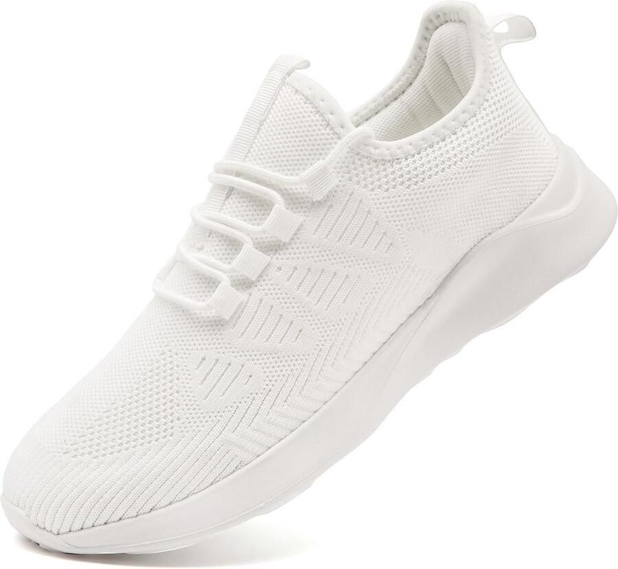 Dames Sportschoenen Ademend Lichtgewicht Sneakers Instapper voor Hardlopen Fitness en Wandelen