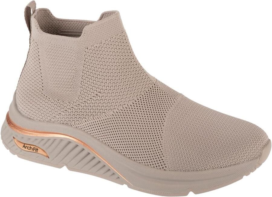 Dames Sportschoenen Comfortabele Sneakers Dagelijks Gebruik Ondersteunend Voetbed Beige