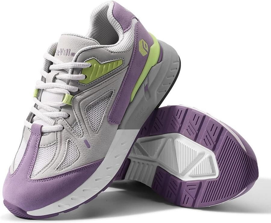 Dames Sportschoenen Extra Breed voor Hardlopen en Fitness