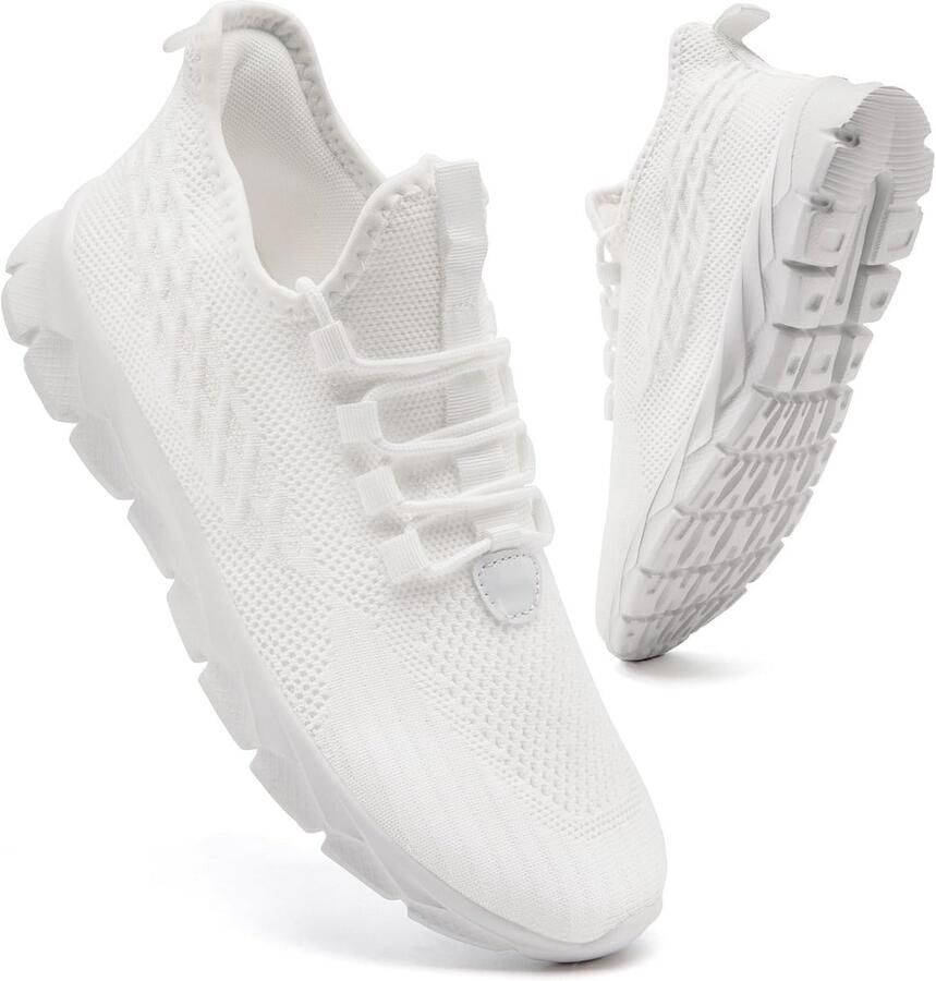 Lichte Instapsneakers voor Dames Ademende Sportschoenen voor Wandelen en Hardlopen