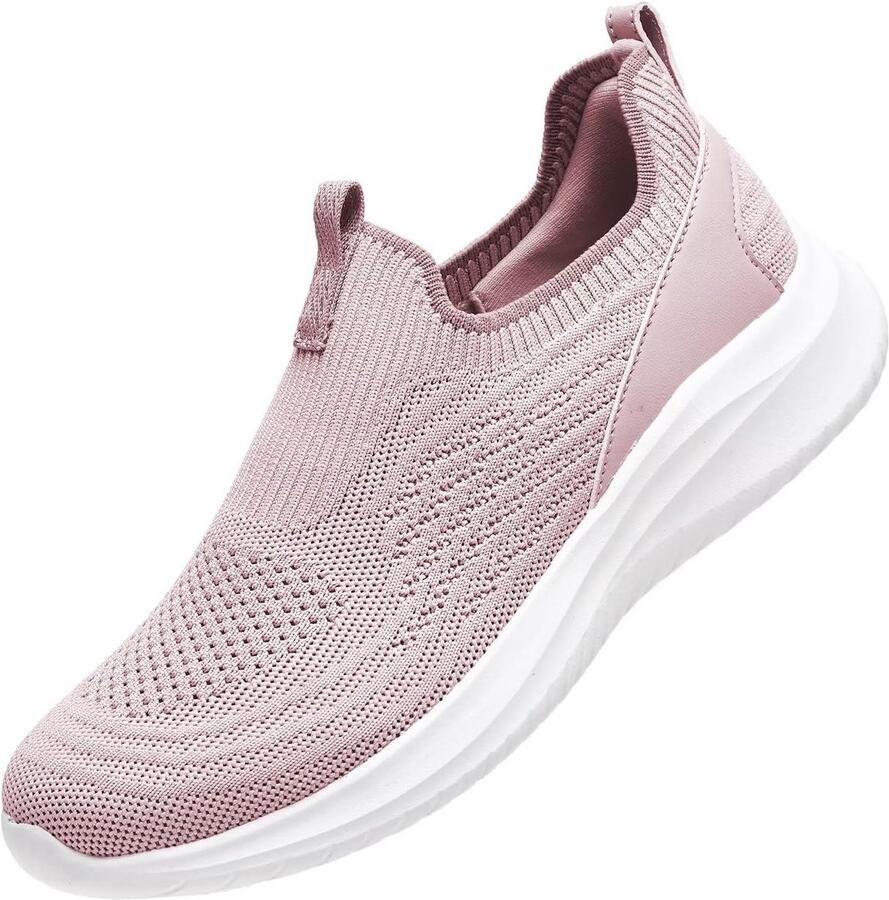 Dames Sportschoenen Lichtgewicht Ademend Mesh Sneakers Slip-On Wandelen
